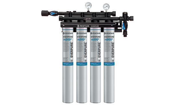Everpure Insurice® i4000² QUAD Water Filter Assembly (for ice machines that produce more than 1,600 lbs)